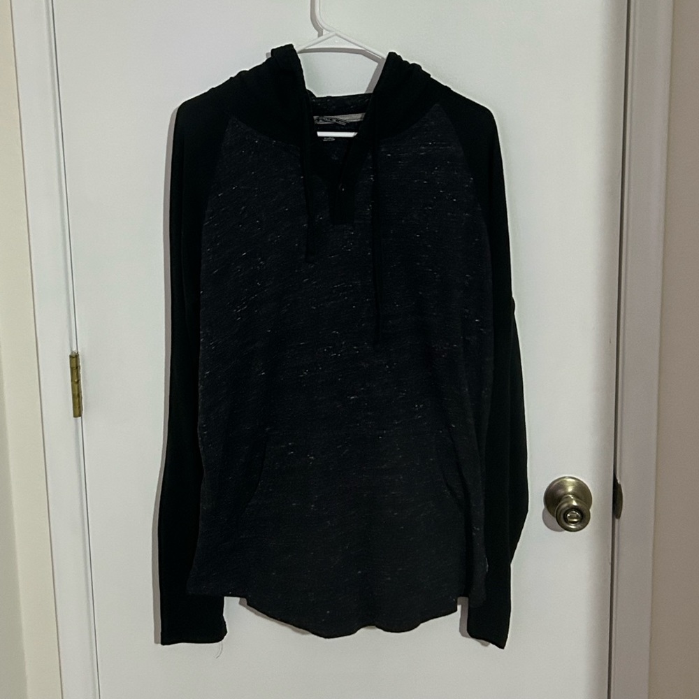 Men’s black hoodie